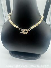 MaxSold Auction: Authentic Tiffany & Co. Graduated Pearl toggle necklace  - Richmond Hill (Ontario, Canada) SELLER MANAGED Downsizing Online Auction - Townwood Dr.