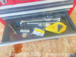 MaxSold Auction: Craftsman & Stanley Portable Top Chest Toolbox with Assorted Tools - Didsbury (Alberta, Canada) PARTNER MANAGED Moving Online Auction - Deer Coulee Drive