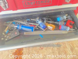 MaxSold Auction: Craftsman & Stanley Portable Top Chest Toolbox with Assorted Tools - Didsbury (Alberta, Canada) PARTNER MANAGED Moving Online Auction - Deer Coulee Drive