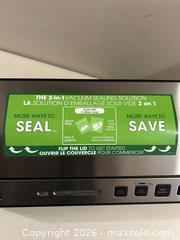MaxSold Auction: FoodSaver Vacuum Sealer Machine with Replacement Bags and containers  - Didsbury (Alberta, Canada) PARTNER MANAGED Moving Online Auction - Deer Coulee Drive