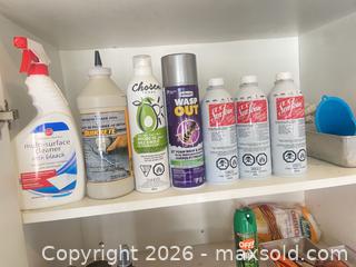 MaxSold Auction: Garage, Cleaning & Painting Supplies Lot with Brushes and Sealants - Didsbury (Alberta, Canada) PARTNER MANAGED Moving Online Auction - Deer Coulee Drive
