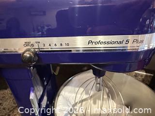 MaxSold Auction: KitchenAid Professional 5 Plus 5-Quart Stand Mixer Deep Blue - Didsbury (Alberta, Canada) PARTNER MANAGED Moving Online Auction - Deer Coulee Drive