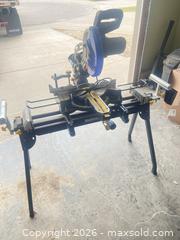 MaxSold Auction: Mastercraft 10-inch Sliding Compound Miter Saw, Corded - Didsbury (Alberta, Canada) PARTNER MANAGED Moving Online Auction - Deer Coulee Drive