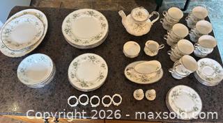 MaxSold Auction: Paragon Bone China Yellow Rose Floral Tea & Dinner Service - Didsbury (Alberta, Canada) PARTNER MANAGED Moving Online Auction - Deer Coulee Drive