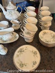 MaxSold Auction: Paragon Bone China Yellow Rose Floral Tea & Dinner Service - Didsbury (Alberta, Canada) PARTNER MANAGED Moving Online Auction - Deer Coulee Drive