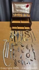MaxSold Auction: Vintage costume jewelry lot with box, 11–25 pieces - Didsbury (Alberta, Canada) PARTNER MANAGED Moving Online Auction - Deer Coulee Drive