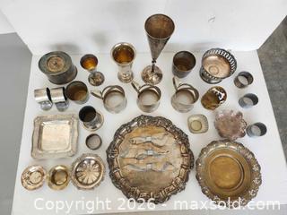 MaxSold Auction: Large lot of vintage mixed silverware 25+ NICE - Toronto (Ontario, Canada) PARTNER MANAGED Reseller Online Auction - Queen Street West