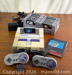 MaxSold Auction: Super Nintendo (SNES) System + Games - Hamilton (Ontario, Canada) SELLER MANAGED Estate Sale Online Auction - Gertrude St.