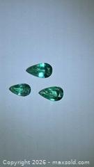 MaxSold Auction: Amazing!!! Quality natural Emerald trio - Hamilton (Ontario, Canada) PARTNER MANAGED Reseller Online Auction - Brentwood Drive