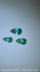 MaxSold Auction: Amazing!!! Quality natural Emerald trio - Hamilton (Ontario, Canada) PARTNER MANAGED Reseller Online Auction - Brentwood Drive