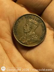 MaxSold Auction: 1911 Canada One Cent Coin - George V, Bronze - South Frontenac (Ontario, Canada) SELLER MANAGED Downsizing Online Auction - Battersea Road
