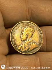 MaxSold Auction: 1919 Canada 1 Cent Coin King George V Bronze/Copper - South Frontenac (Ontario, Canada) SELLER MANAGED Downsizing Online Auction - Battersea Road