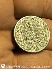 MaxSold Auction: 1941 Spain 5 Céntimos Historical Coin, Horseman Design - South Frontenac (Ontario, Canada) SELLER MANAGED Downsizing Online Auction - Battersea Road