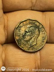 MaxSold Auction: 1943 Canada 5 Cent Victory 'V' Nickel (Torch & V Design) - South Frontenac (Ontario, Canada) SELLER MANAGED Downsizing Online Auction - Battersea Road