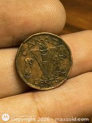 MaxSold Auction: 1943 Canada 5 Cent Victory 'V' Nickel (Torch & V Design) - South Frontenac (Ontario, Canada) SELLER MANAGED Downsizing Online Auction - Battersea Road