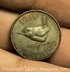 MaxSold Auction: 1949 United Kingdom Farthing, George VI - South Frontenac (Ontario, Canada) SELLER MANAGED Downsizing Online Auction - Battersea Road