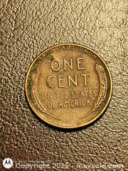 MaxSold Auction: 1952 D Lincoln Wheat Penny One Cent - South Frontenac (Ontario, Canada) SELLER MANAGED Downsizing Online Auction - Battersea Road