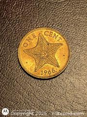 MaxSold Auction: 1966 Bahamas One Cent Coin, Queen Elizabeth II - South Frontenac (Ontario, Canada) SELLER MANAGED Downsizing Online Auction - Battersea Road