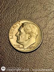MaxSold Auction: 1969 Roosevelt Dime - Philadelphia (No Mint Mark) - South Frontenac (Ontario, Canada) SELLER MANAGED Downsizing Online Auction - Battersea Road