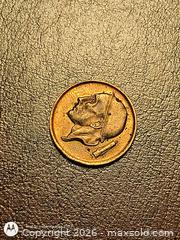 MaxSold Auction: 1970 Belgium 50 Centimes Coin Bronze Soldier Portrait - South Frontenac (Ontario, Canada) SELLER MANAGED Downsizing Online Auction - Battersea Road