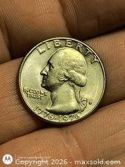 MaxSold Auction: 1976 D Bicentennial US Quarter Copper-Nickel Clad - South Frontenac (Ontario, Canada) SELLER MANAGED Downsizing Online Auction - Battersea Road