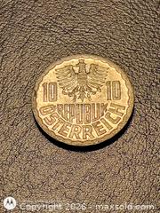 MaxSold Auction: 1979 Austria 10 Groschen Coin, Aluminium-Bronze - South Frontenac (Ontario, Canada) SELLER MANAGED Downsizing Online Auction - Battersea Road