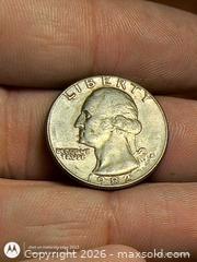 MaxSold Auction: 1982-D United States Quarter Dollar (25¢) Copper-Nickel Clad - South Frontenac (Ontario, Canada) SELLER MANAGED Downsizing Online Auction - Battersea Road