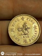 MaxSold Auction: 1990 Hong Kong One Dollar Coin, Queen Elizabeth II - South Frontenac (Ontario, Canada) SELLER MANAGED Downsizing Online Auction - Battersea Road