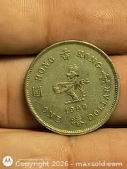 MaxSold Auction: 1990 Hong Kong One Dollar Coin, Queen Elizabeth II - South Frontenac (Ontario, Canada) SELLER MANAGED Downsizing Online Auction - Battersea Road