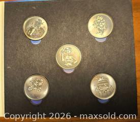 MaxSold Auction: E.T. Commemorative Collector Coins – Set of 6 - South Frontenac (Ontario, Canada) SELLER MANAGED Downsizing Online Auction - Battersea Road