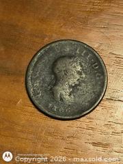 MaxSold Auction: Victorian British Bronze/Copper Penny 1806. - South Frontenac (Ontario, Canada) SELLER MANAGED Downsizing Online Auction - Battersea Road