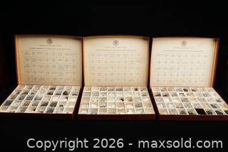 MaxSold Auction: Old Vintage 3 Box Set Geological Survey Of Canada Rock Mineral Specimen Collection - complete. - Harrowsmith (Ontario, Canada) SELLER MANAGED Downsizing Online Auction - Road 38
