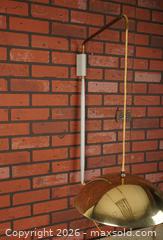 MaxSold Auction: Old Vintage Height adjustable MCM Counter balanced Cantilever Hanging Lamp - Mid Century Modern - Harrowsmith (Ontario, Canada) SELLER MANAGED Downsizing Online Auction - Road 38