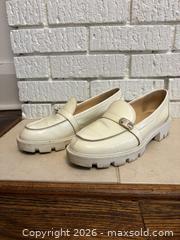 MaxSold Auction: Christian Louboutin Ivory Patent Leather Loafers Size 41 - Toronto (Ontario, Canada) SELLER MANAGED Downsizing Online Auction -  Lonsdale Road (CONDO)