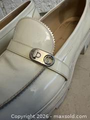 MaxSold Auction: Christian Louboutin Ivory Patent Leather Loafers Size 41 - Toronto (Ontario, Canada) SELLER MANAGED Downsizing Online Auction -  Lonsdale Road (CONDO)