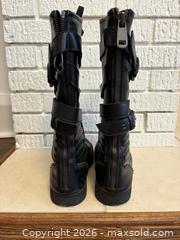 MaxSold Auction: Christian Louboutin Knee-High Lace-Up Boots Black - Boxing Style - Toronto (Ontario, Canada) SELLER MANAGED Downsizing Online Auction -  Lonsdale Road (CONDO)