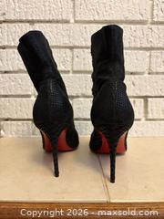 MaxSold Auction: Christian Louboutin Snake-Embossed Leather Ankle Boots, EU 41 - Toronto (Ontario, Canada) SELLER MANAGED Downsizing Online Auction -  Lonsdale Road (CONDO)
