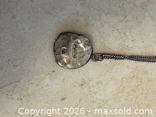MaxSold Auction: Pyrrha Sterling Silver Wax-Seal Bird Pendant Necklace - Toronto (Ontario, Canada) SELLER MANAGED Downsizing Online Auction -  Lonsdale Road (CONDO)