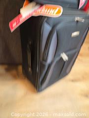 MaxSold Auction: Rockland 2-Piece Black & Gray Softside Luggage Set - Decatur (Georgia, USA) SELLER MANAGED Reseller Online Auction - N Village Drive