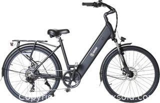 MaxSold Auction: SHOK Nova - Black, Step-Through City Ebike, 48V, 500W, 10.4Ah, 500Wh, Shimano, Zoom, Kenda, KMC, MXUS, Promax, IP65, SKE9400BK, **NEW, IN-BOX** - Cambridge (Ontario, Canada) PARTNER MANAGED Commercial Liquidation Online Auction - Pinebush Road