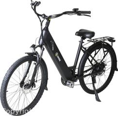MaxSold Auction: SHOK Nova - Black, Step-Through City Ebike, 48V, 500W, 10.4Ah, 500Wh, Shimano, Zoom, Kenda, KMC, MXUS, Promax, IP65, SKE9400BK, **NEW, IN-BOX** - Cambridge (Ontario, Canada) PARTNER MANAGED Commercial Liquidation Online Auction - Pinebush Road
