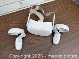 MaxSold Auction: Meta Oculus Quest 2 Standalone VR Headset, White - Toronto (Ontario, Canada) SELLER MANAGED Downsizing Online Auction - Palamar Road