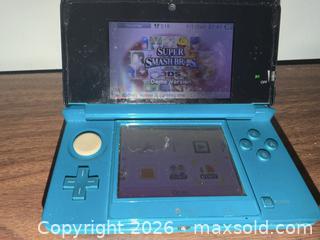 MaxSold Auction: Nintendo 3DS Aqua/Turquoise/Teal - Toronto (Ontario, Canada) SELLER MANAGED Downsizing Online Auction - Palamar Road