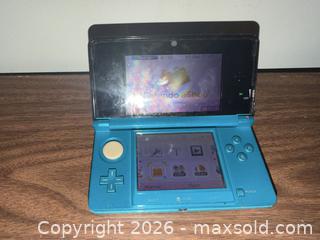 MaxSold Auction: Nintendo 3DS Aqua/Turquoise/Teal - Toronto (Ontario, Canada) SELLER MANAGED Downsizing Online Auction - Palamar Road