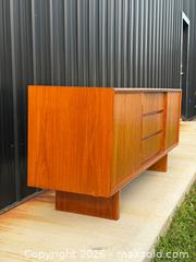 MaxSold Auction: MCM Teak Sideboard Buffet - Hamilton (Ontario, Canada) SELLER MANAGED Estate Sale Online Auction - Gertrude Street