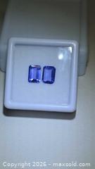 MaxSold Auction: High quality Natural Tanzanite pair  - Toronto (Ontario, Canada) PARTNER MANAGED Reseller Online Auction - Gerrard Street