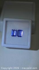 MaxSold Auction: High quality Natural Tanzanite pair  - Toronto (Ontario, Canada) PARTNER MANAGED Reseller Online Auction - Gerrard Street