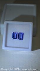 MaxSold Auction: High quality Natural Tanzanite pair  - Toronto (Ontario, Canada) PARTNER MANAGED Reseller Online Auction - Gerrard Street