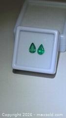 MaxSold Auction: Incredible high quality natural Emerald pair  - Toronto (Ontario, Canada) PARTNER MANAGED Reseller Online Auction - Gerrard Street