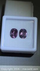 MaxSold Auction: Museum grade Burma spinel pair - Toronto (Ontario, Canada) PARTNER MANAGED Reseller Online Auction - Gerrard Street
